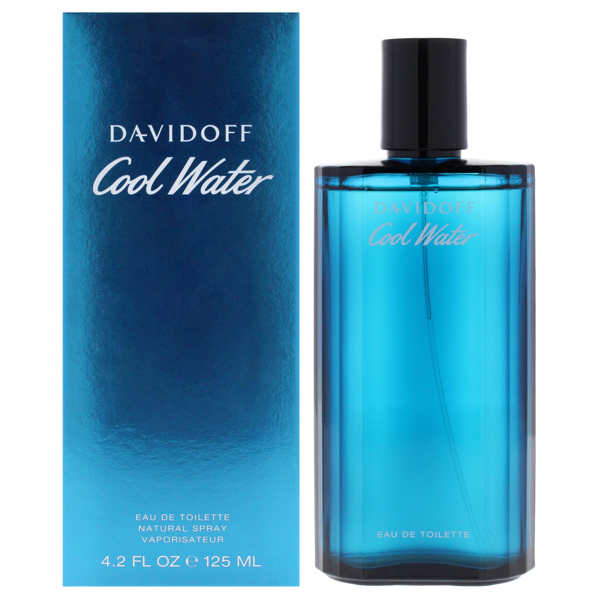Cool Water by Davidoff for Men - 4.2 oz EDT Spray