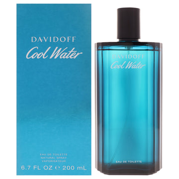 Cool Water by Davidoff for Men - 6.7 oz EDT Spray
