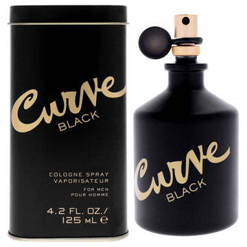 Curve Black by Liz Claiborne for Men - 4.2 oz Cologne Spray