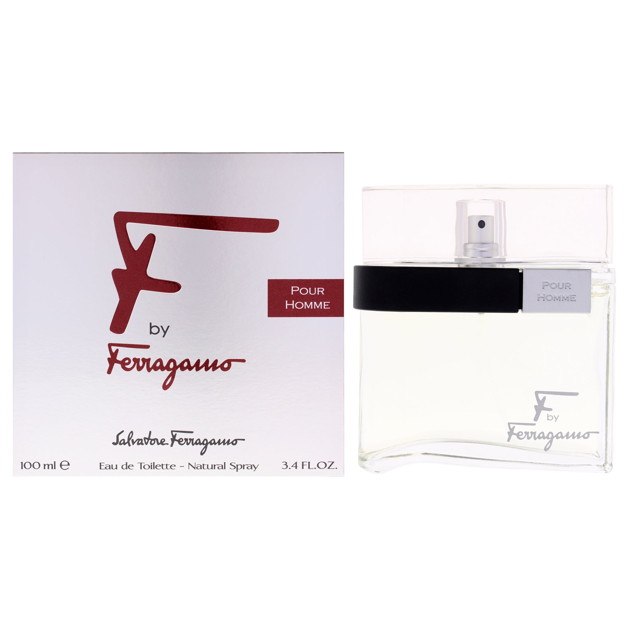 F Pour Homme by Salvatore Ferragamo for Men - 3.4 oz EDT Spray