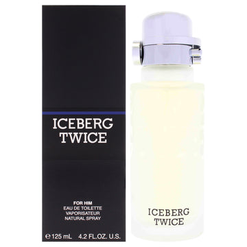Iceberg Twice by Iceberg for Men - 4.2 oz EDT Spray