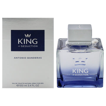 King of Seduction by Antonio Banderas for Men - 3.4 oz EDT Spray