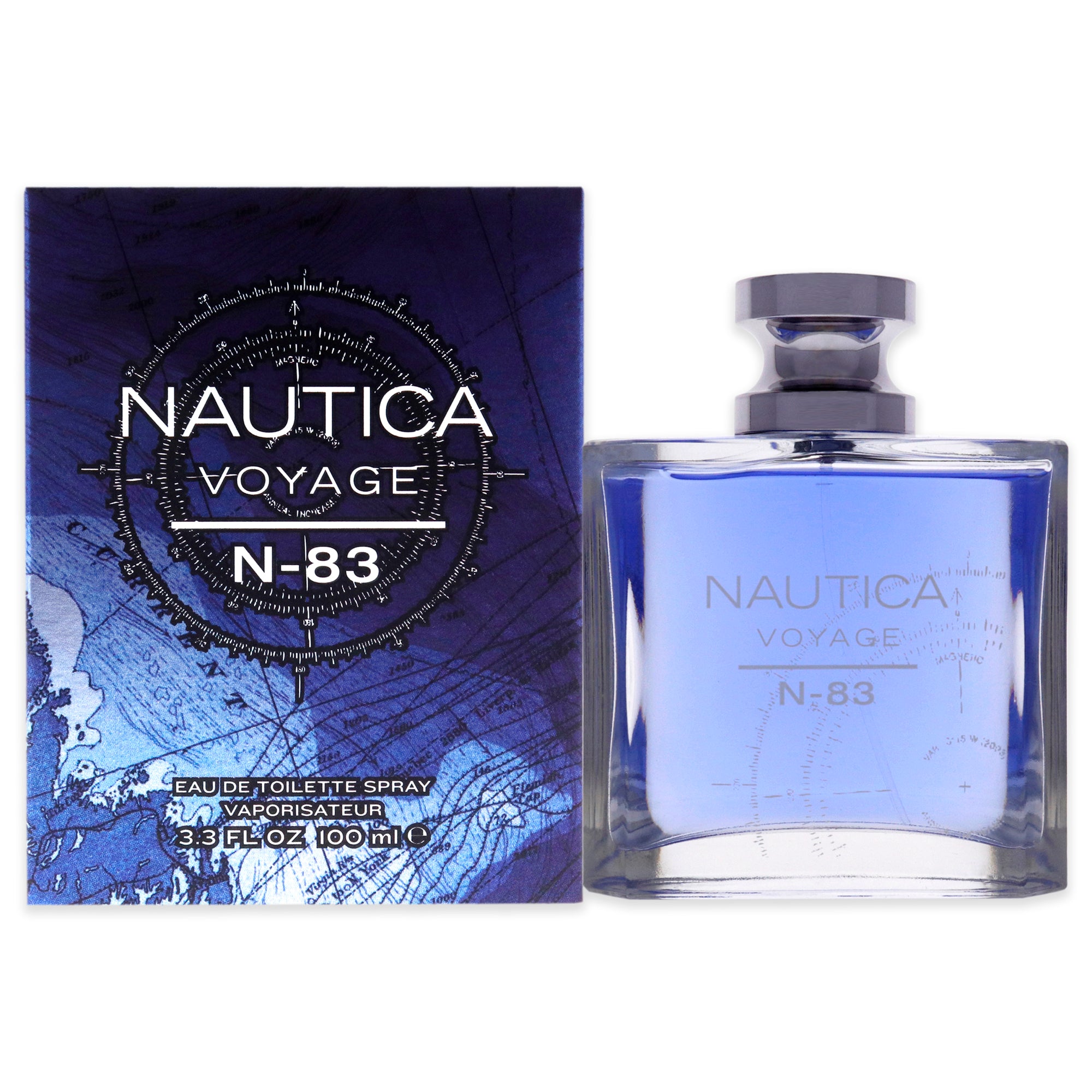 Nautica Voyage N83 by Nautica for Men - 3.3 oz EDT Spray