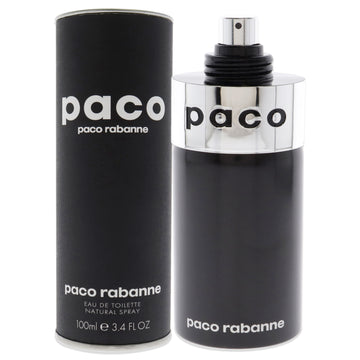 Paco by Paco Rabanne for Men - 3.3 oz EDT Spray