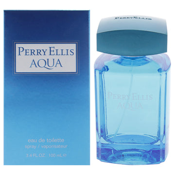 Perry Ellis Aqua by Perry Ellis for Men - 3.4 oz EDT Spray