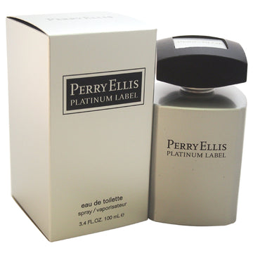 Perry Ellis Platinum Label by Perry Ellis for Men - 3.4 oz EDT Spray