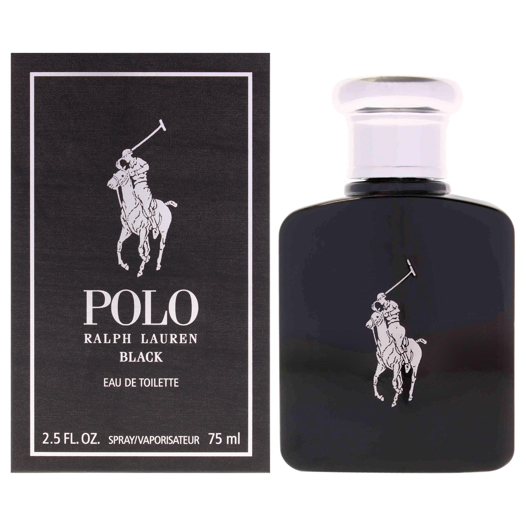 Polo Black by Ralph Lauren for Men - 2.5 oz EDT Spray
