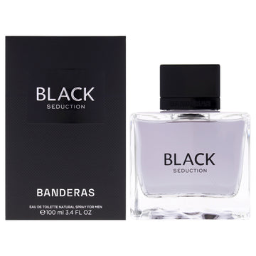 Black Seduction by Antonio Banderas for Men - 3.4 oz EDT Spray
