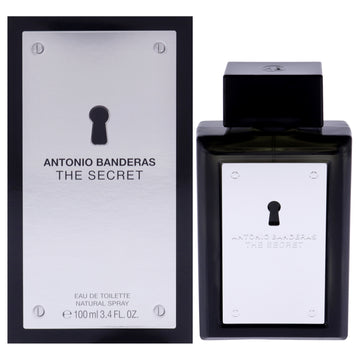 The Secret by Antonio Banderas for Men - 3.4 oz EDT Spray