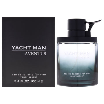 Yacht Man Aventus by Myrurgia for Men - 3.4 oz EDT Spray