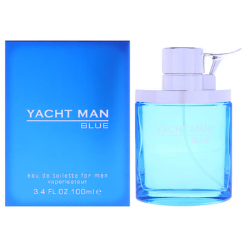 Yacht Man Blue by Myrurgia for Men - 3.4 oz EDT Spray