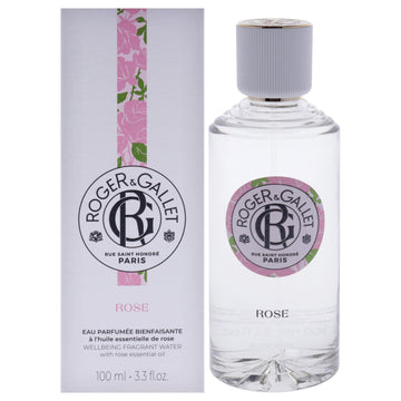 Rose by Roger & Gallet for Unisex - 3.3 oz Fragrant Water Spray