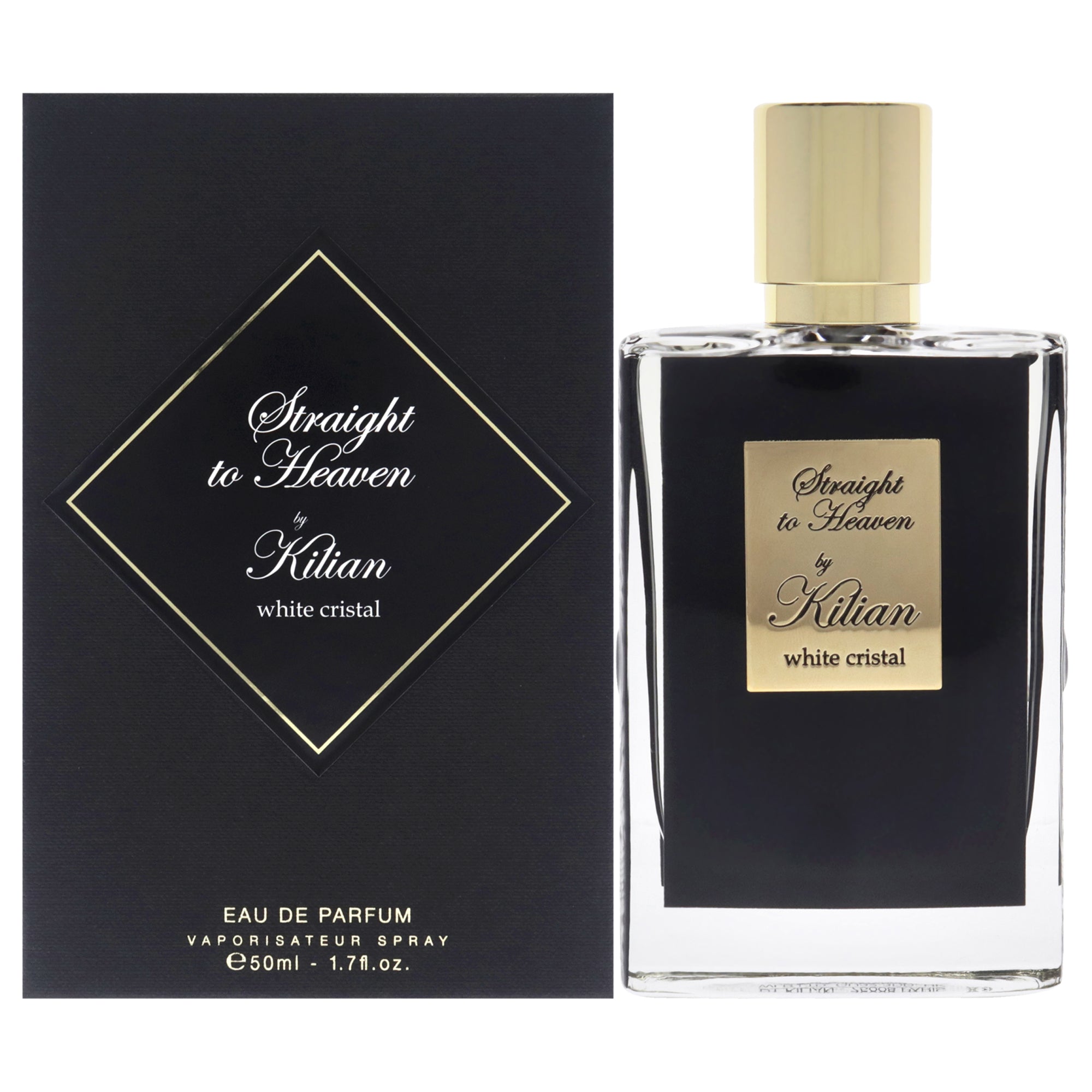 Straight to Heaven White Cristal by Kilian for Unisex - 1.7 oz EDP Spray (Refillable)