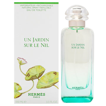 Un Jardin Sur Le Nil by Hermes for Unisex - 3.3 oz EDT Spray (Refillable)