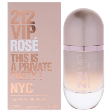 212 VIP Rose by Carolina Herrera for Women - 1.7 oz EDP Spray