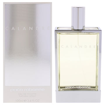 Calandre by Paco Rabanne for Women - 3.4 oz EDT Spray