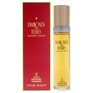 Diamonds and Rubies by Elizabeth Taylor for Women - 1.7 oz EDT Spray