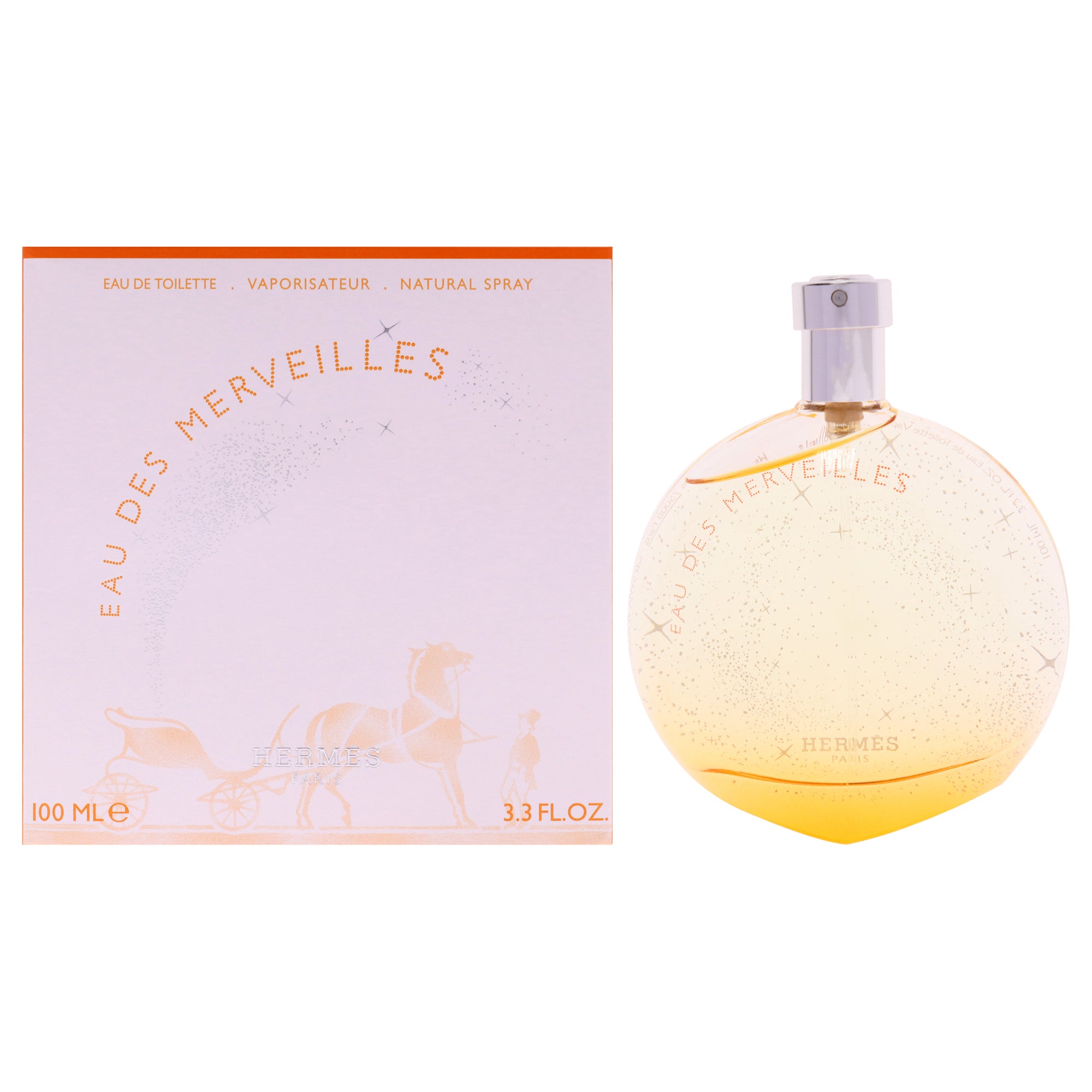 Eau Des Merveilles by Hermes for Women - 3.3 oz EDT Spray