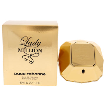 Lady Million by Paco Rabanne for Women - 2.7 oz EDP Spray