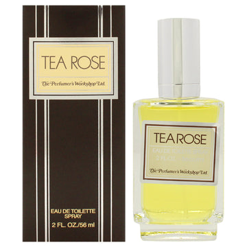 Tea Rose by Perfumers Workshop for Women - 2 oz EDT Spray