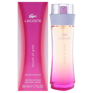 Touch of Pink by Lacoste for Women - 1.7 oz EDT Spray