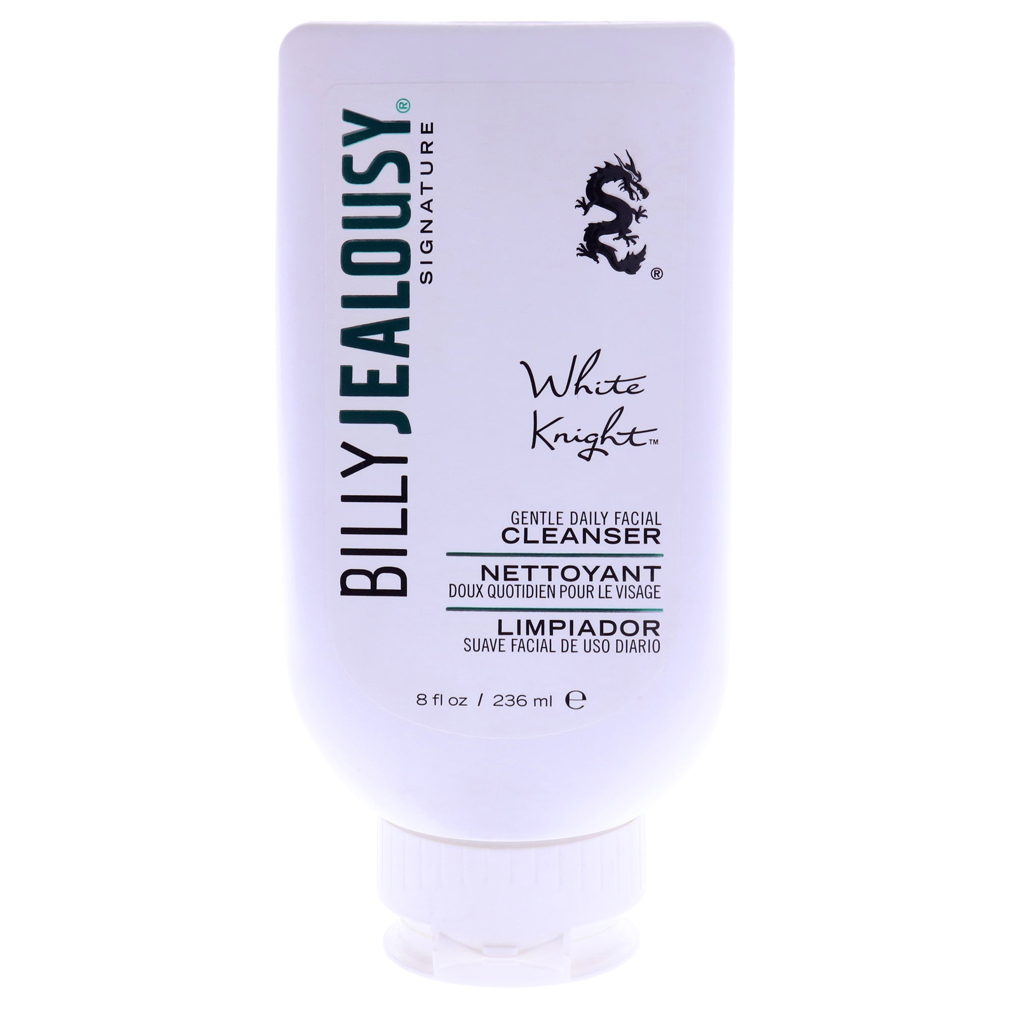 White Knight Facial Cleanser by Billy Jealousy for Men - 8 oz Cleanser