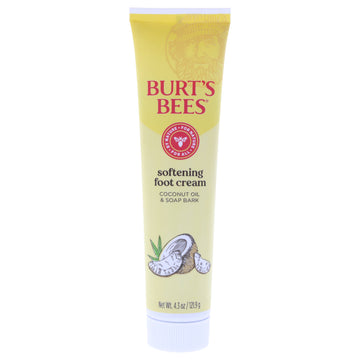 Softening Foot Cream - Coconut by Burts Bees for Unisex - 4.3 oz Cream