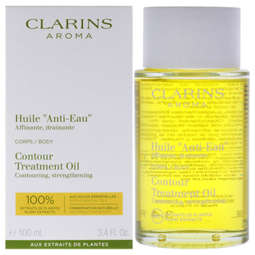 Contour Body Treatment Oil by Clarins for Unisex - 3.4 oz Treatment