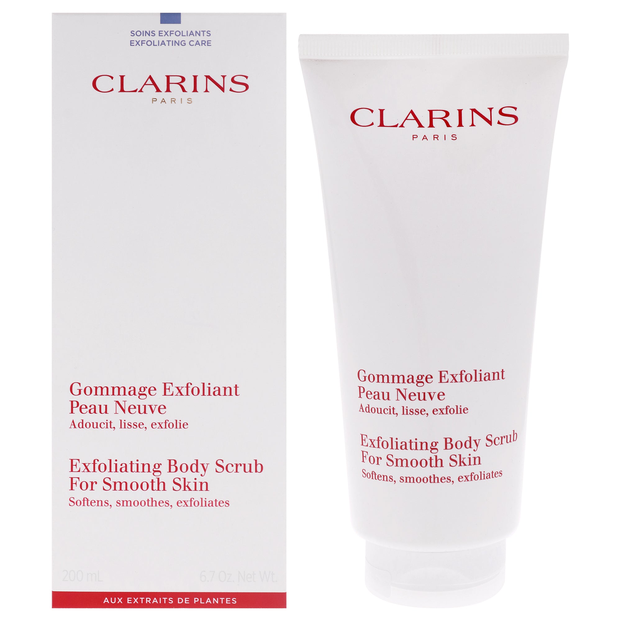 Exfoliating Body Scrub For Smooth Skin by Clarins for Unisex - 6.7 oz Scrub