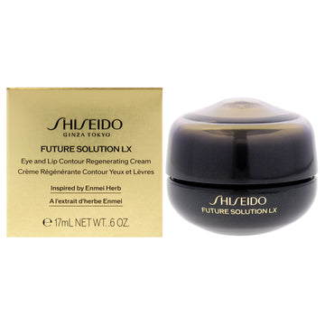Future Solution LX Eye and Lip Contour Regenerating Cream by Shiseido for Unisex - 0.6 oz Cream