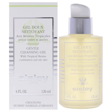 Gentle Cleansing Gel with Tropical Resins by Sisley for Unisex - 4 oz Cleanser