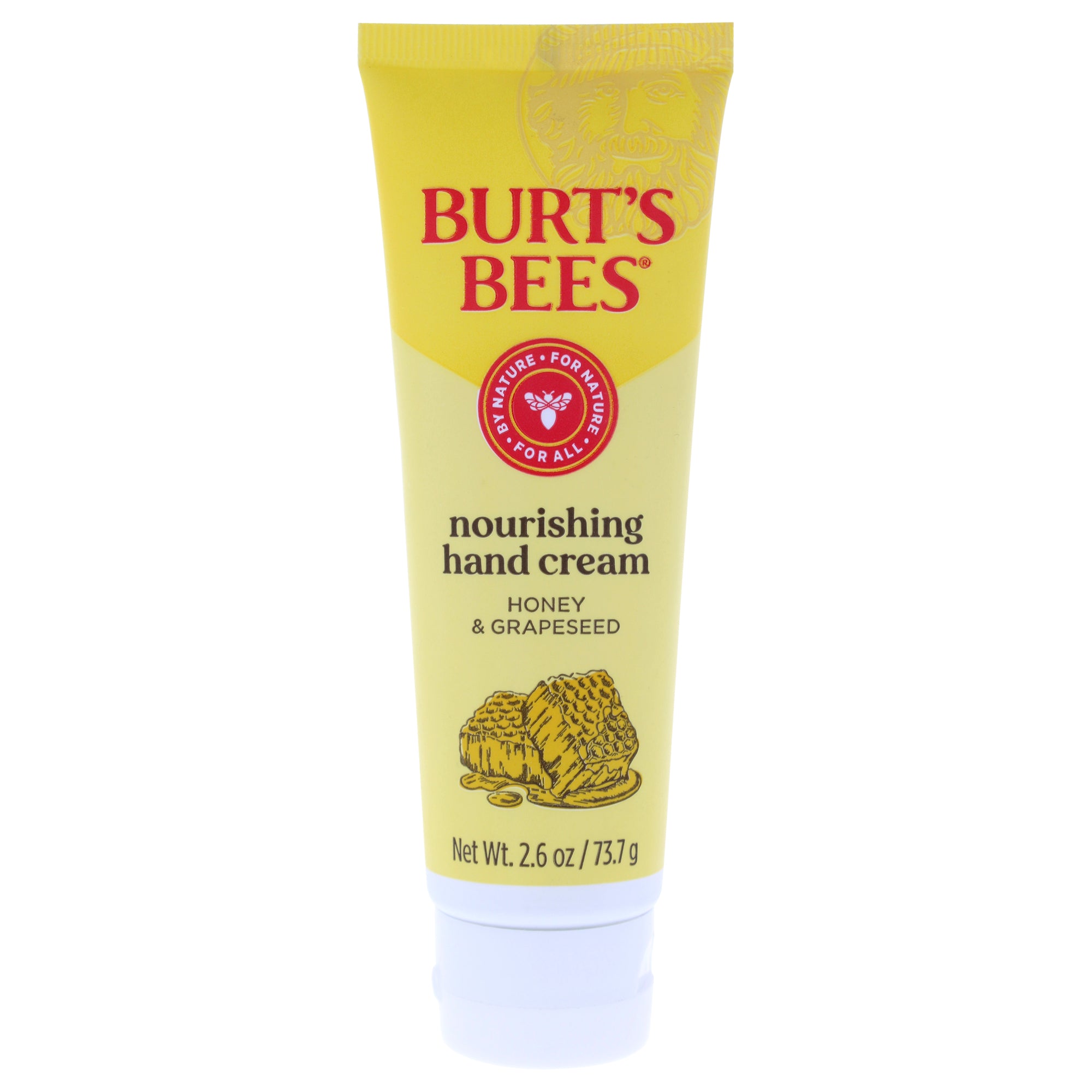 Honey and Grapeseed Hand Cream by Burts Bees for Unisex - 2.6 oz Cream