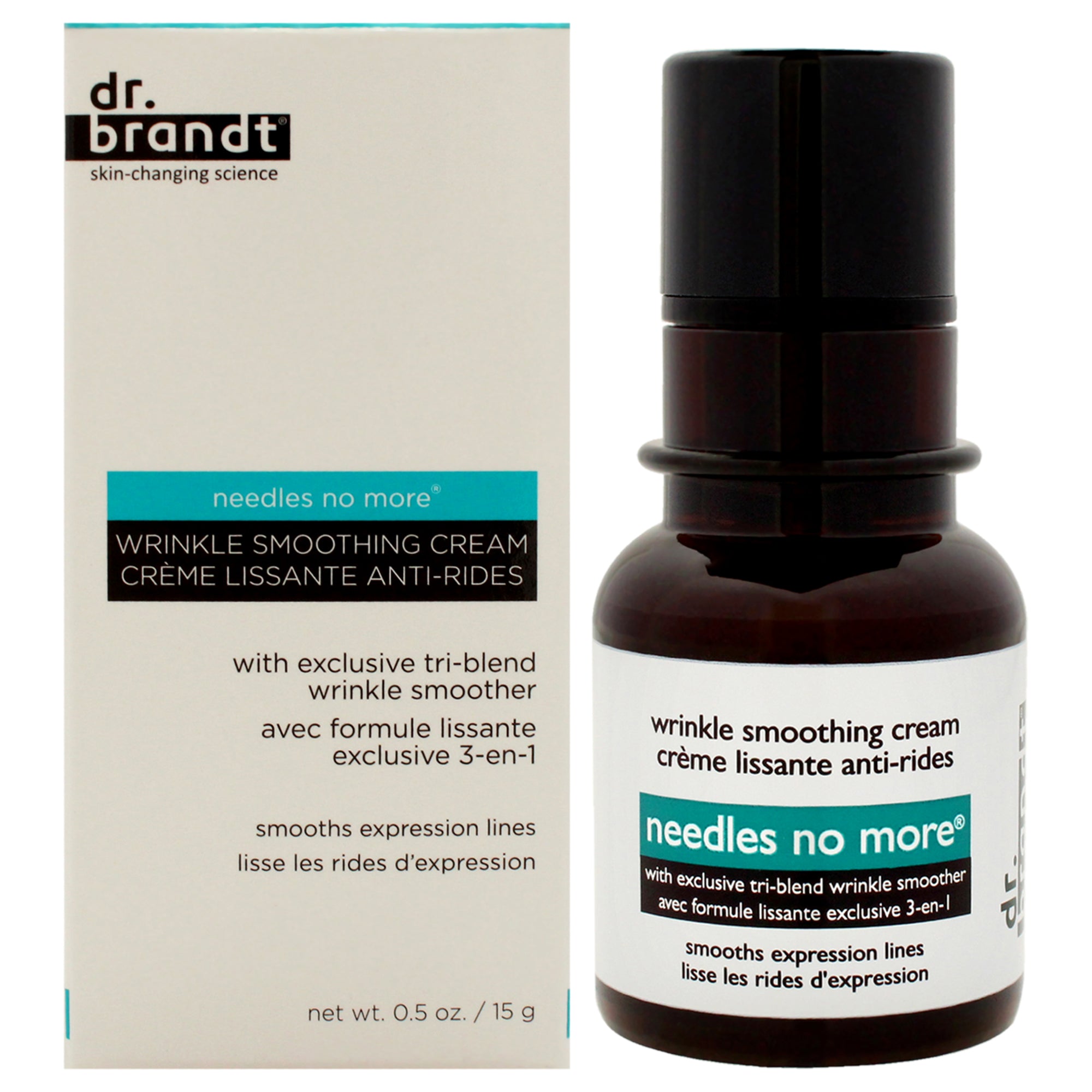 Needles No More by Dr. Brandt for Unisex - 0.5 oz Cream