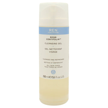 Rosa Centifolia Cleansing Gel by REN for Unisex - 5.1 oz Cleanser