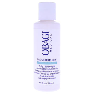 Clenziderm M.D. Daily Care Foaming Cleanser by Obagi for Women - 4 oz Cleanser