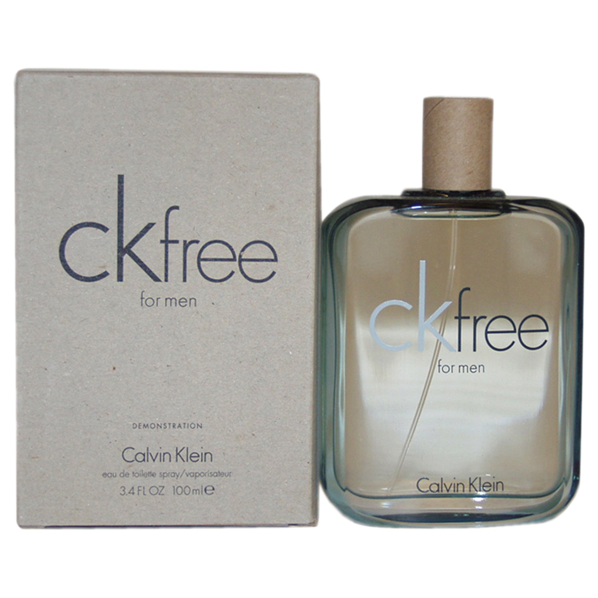 CK Free by Calvin Klein for Men - 3.4 oz EDT Spray