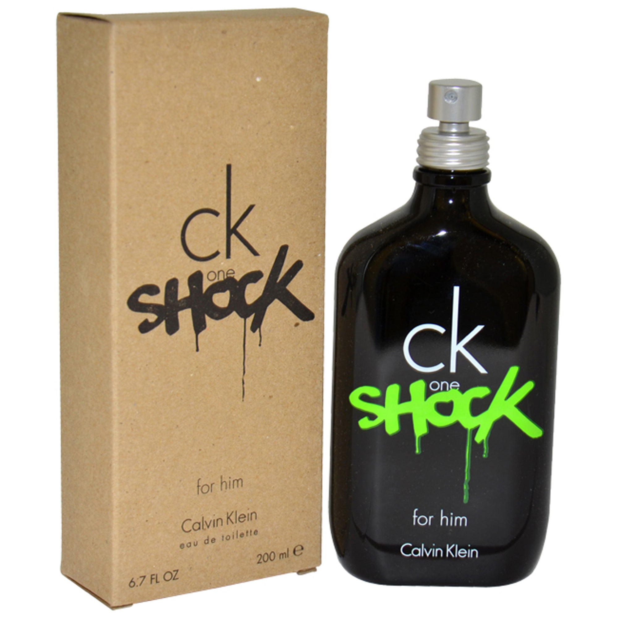 CK One Shock For Him by Calvin Klein for Men - 6.7 oz EDT Spray