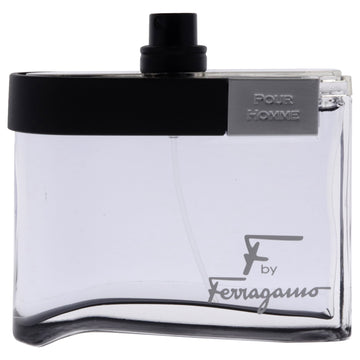 F Black by Salvatore Ferragamo for Men - 3.4 oz EDT Spray