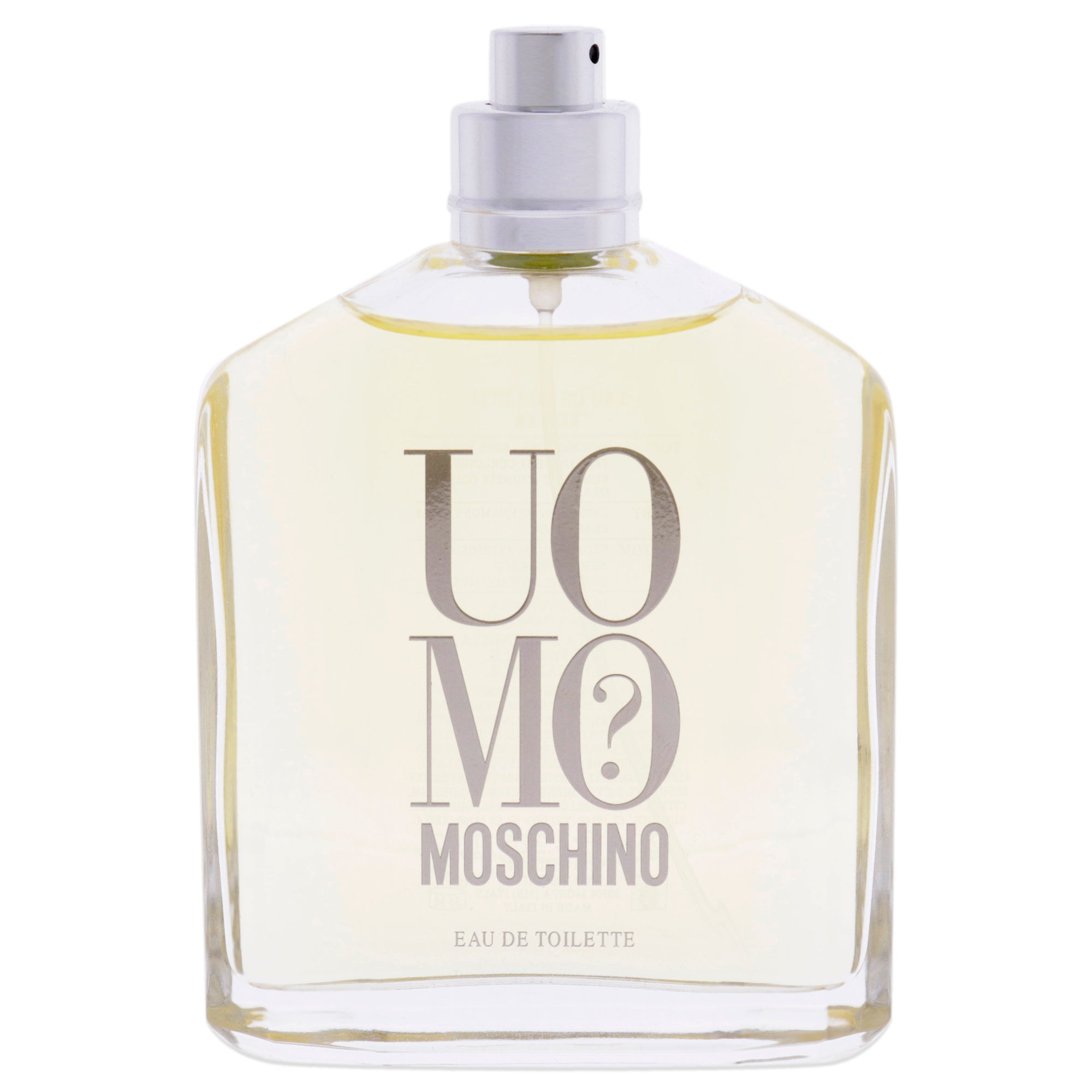 Uomo Moschino by Moschino for Men - 4.2 oz EDT Spray