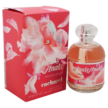 Anais Anais Premier Delice by Cacharel for Women - 3.4 oz EDT Spray