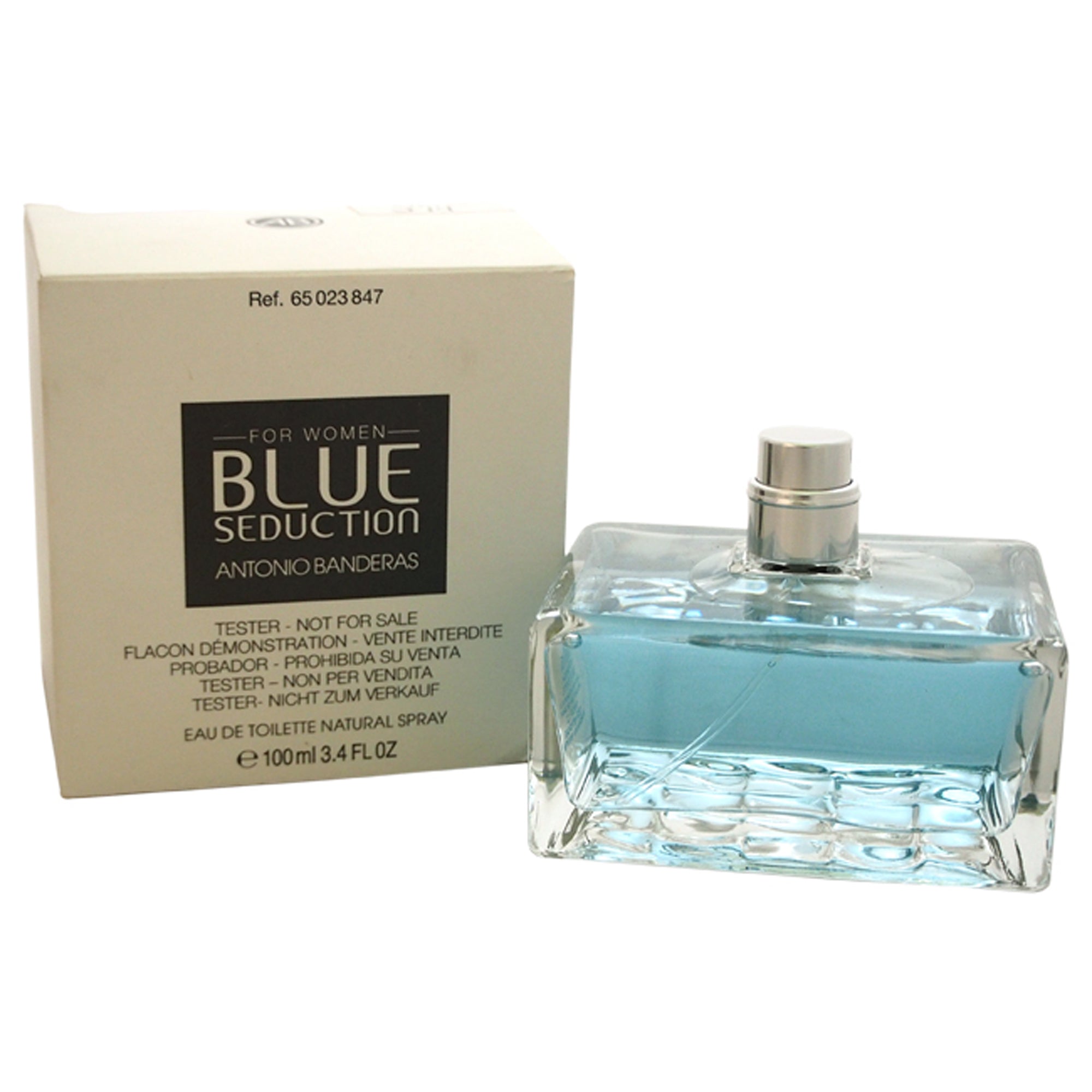Blue Seduction by Antonio Banderas for Women - 3.4 oz EDT Spray
