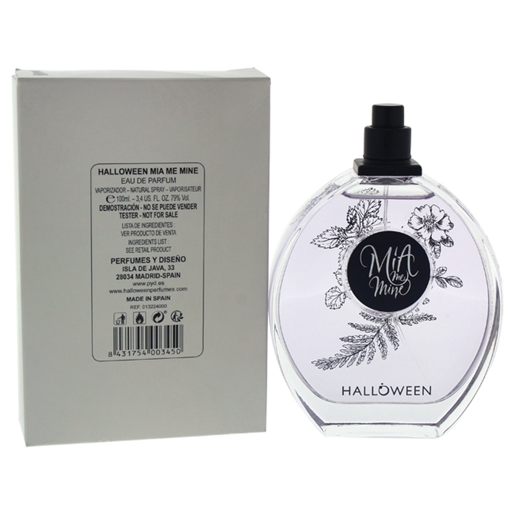 Halloween Mia Me Mine by J. Del Pozo for Women - 3.4 oz EDP Spray