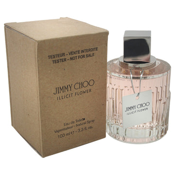 Illicit Flower by Jimmy Choo for Women - 3.4 oz EDT Spray