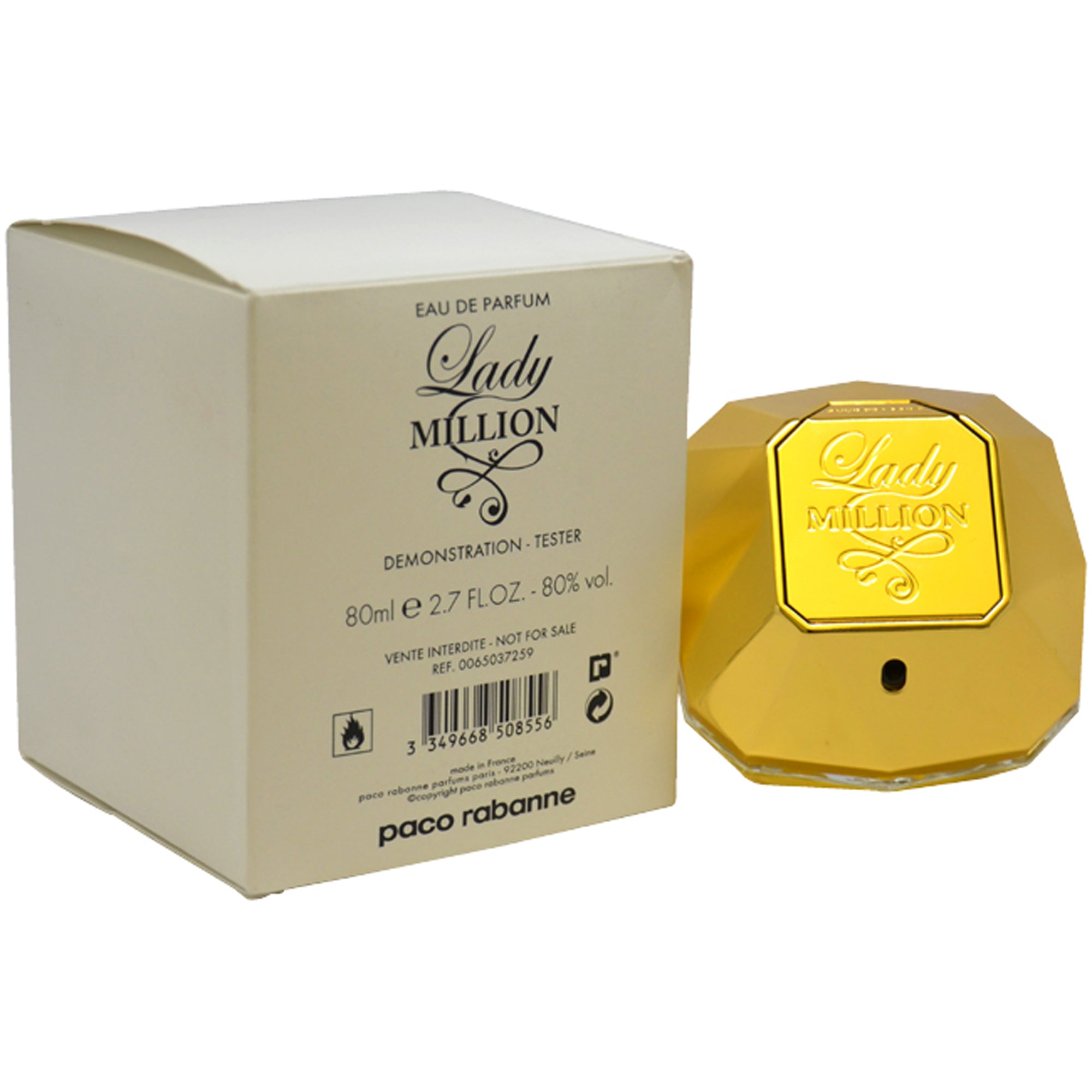 Lady Million by Paco Rabanne for Women - 2.7 oz EDP Spray