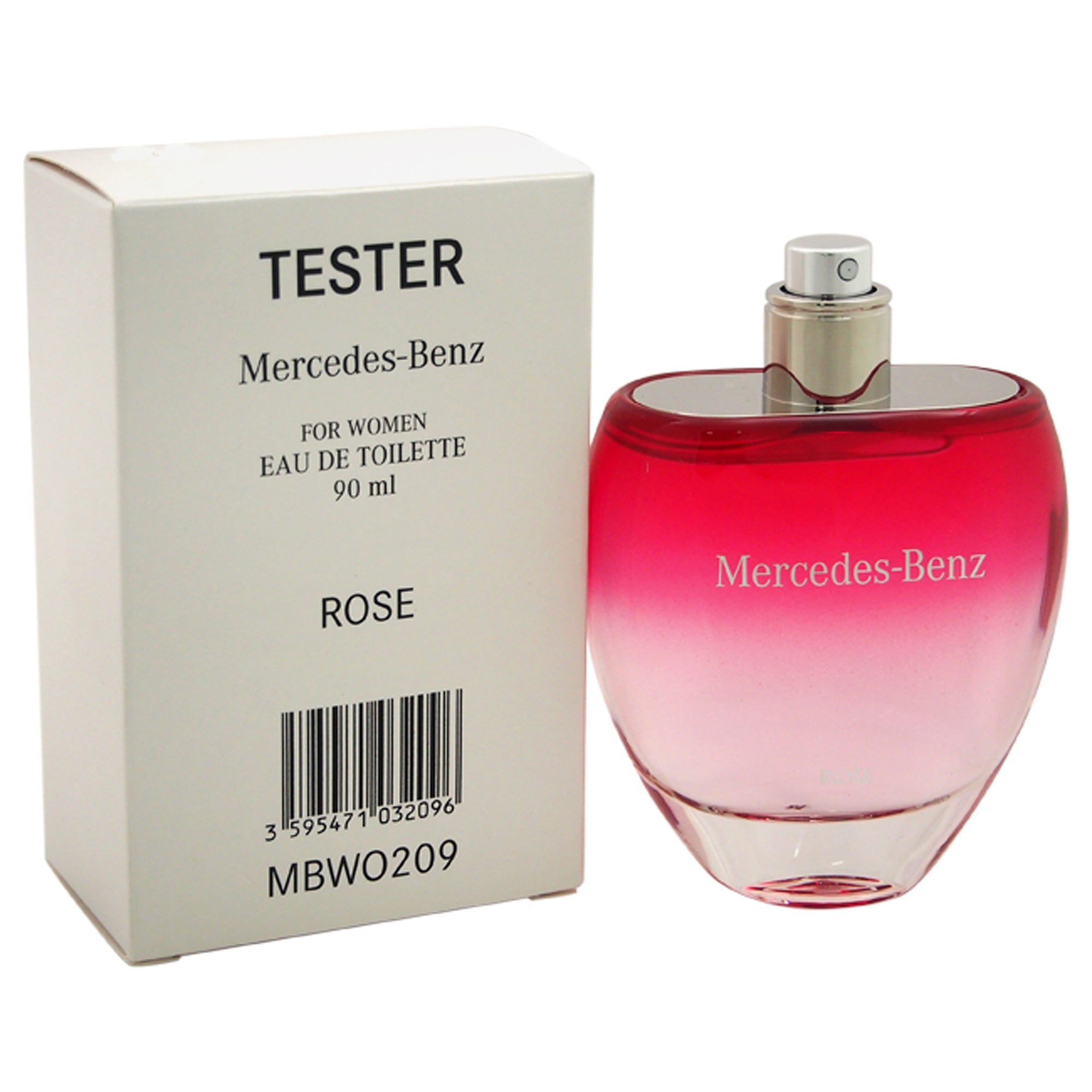 Mercedes-Benz Rose by Mercedes-Benz for Women - 3 oz EDT Spray