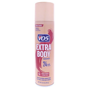 Crystal Clear Extra Body Hair Spray by Alberto VO5 for Unisex - 8.5 oz Hair Spray