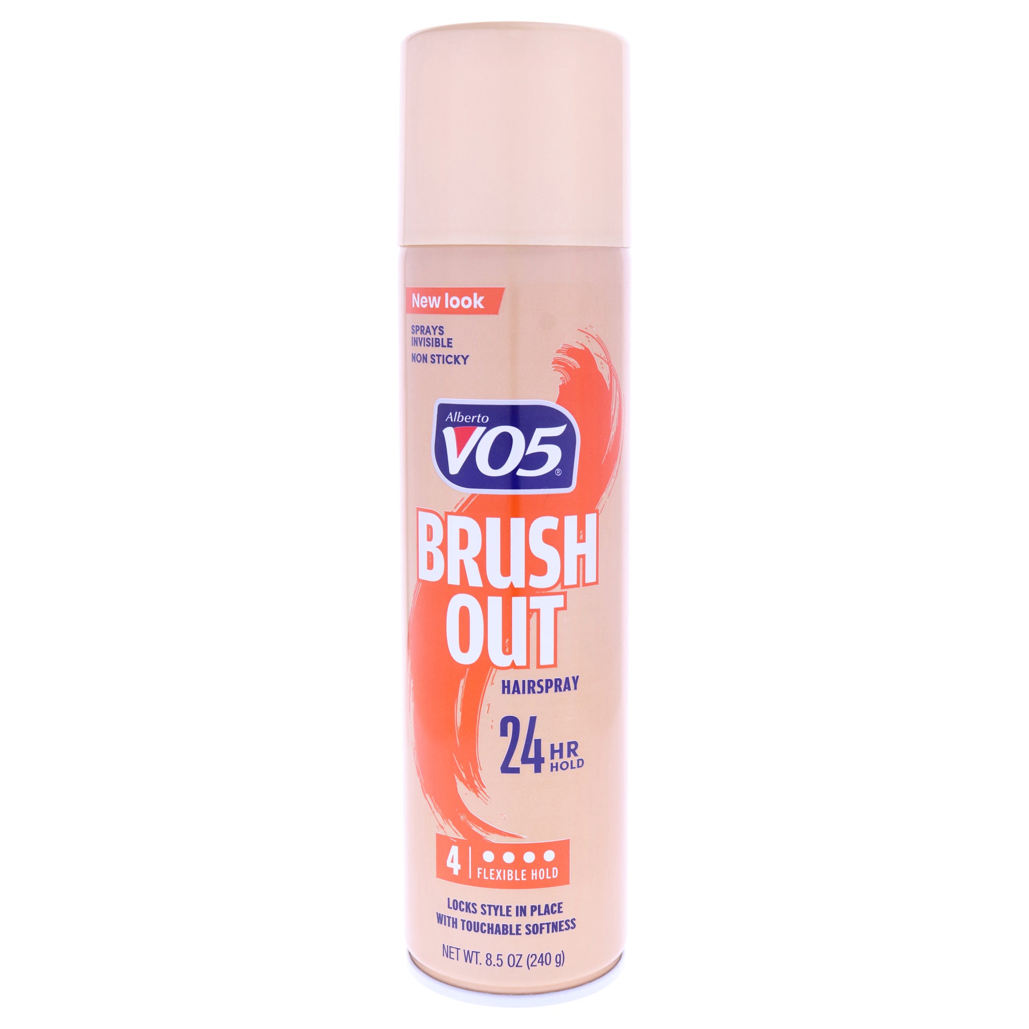 Crystal Clear Brush Out Hair Spray by Alberto VO5 for Unisex - 8.5 oz Hair Spray