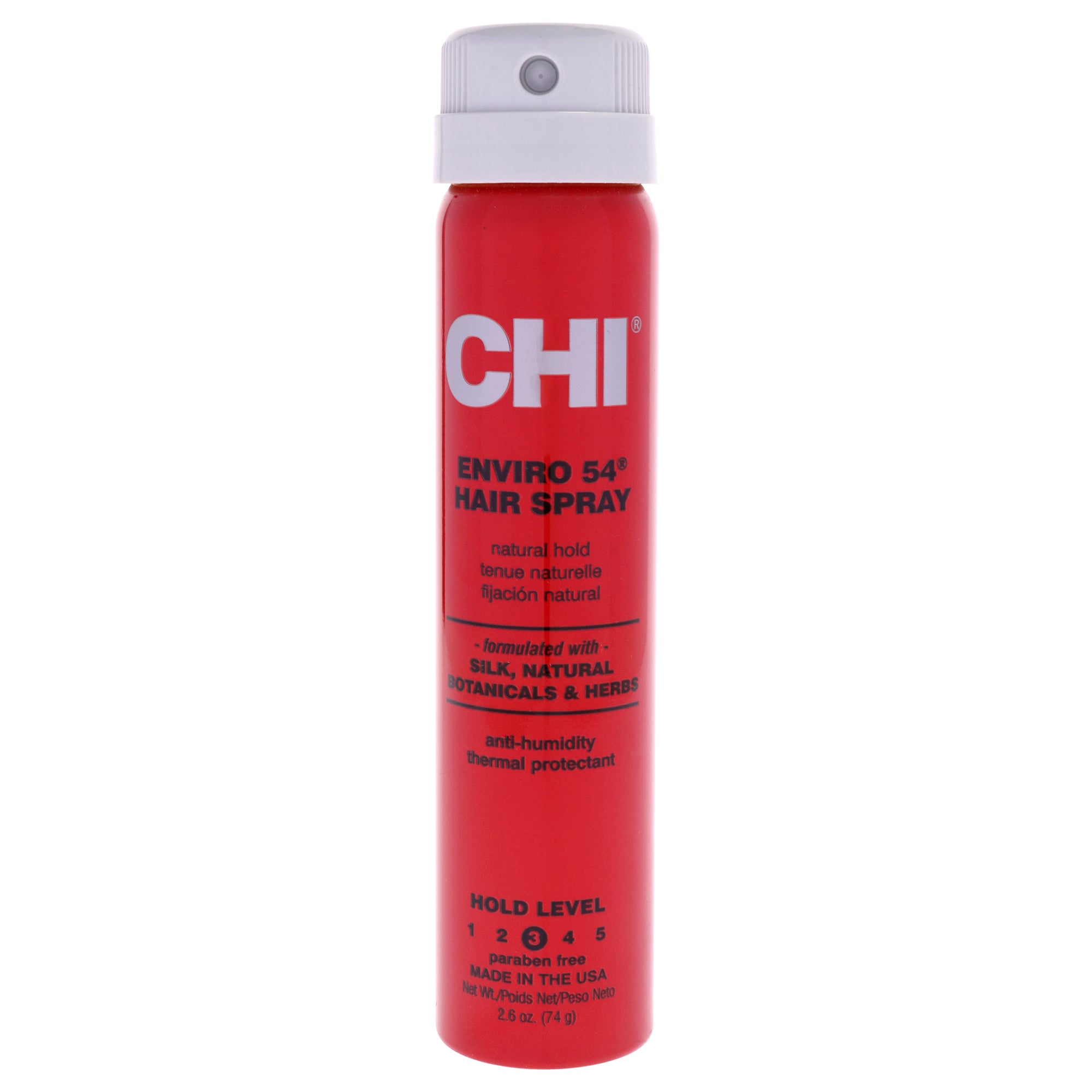 Enviro 54 Natural Hold Hairspray by CHI for Unisex - 2.6 oz Hair Spray