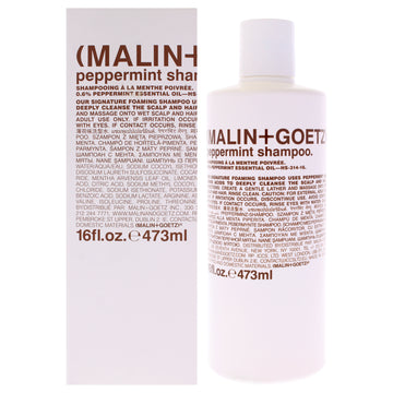 Pepermint Shampoo by Malin + Goetz for Unisex - 16 oz Shampoo