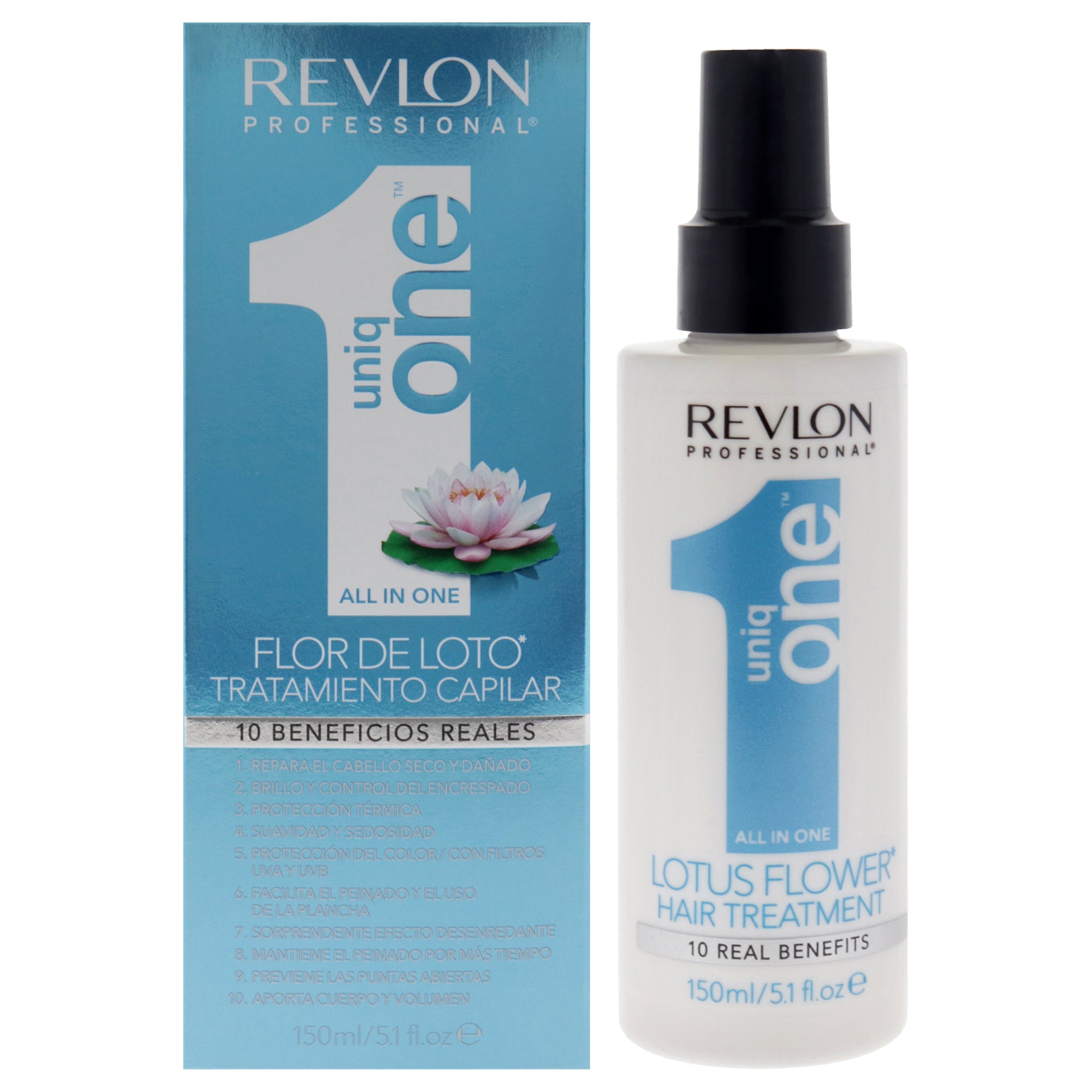 Uniq One Lotus Flower Hair Treatment by Revlon for Women - 5.1 oz Treatment